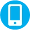 ícono de un celular